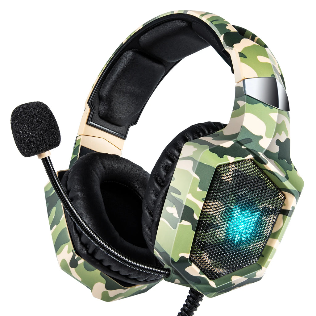 Casque Gaming ONIKUMA K8 RGB - Surround 7.1 avec Micro HD Flexible