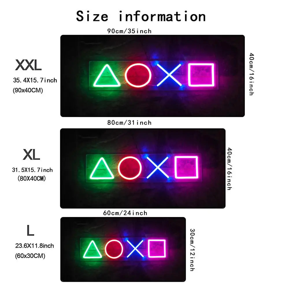 Tapis de Souris Gaming XXL Icône Manette - Surface Antidérapante