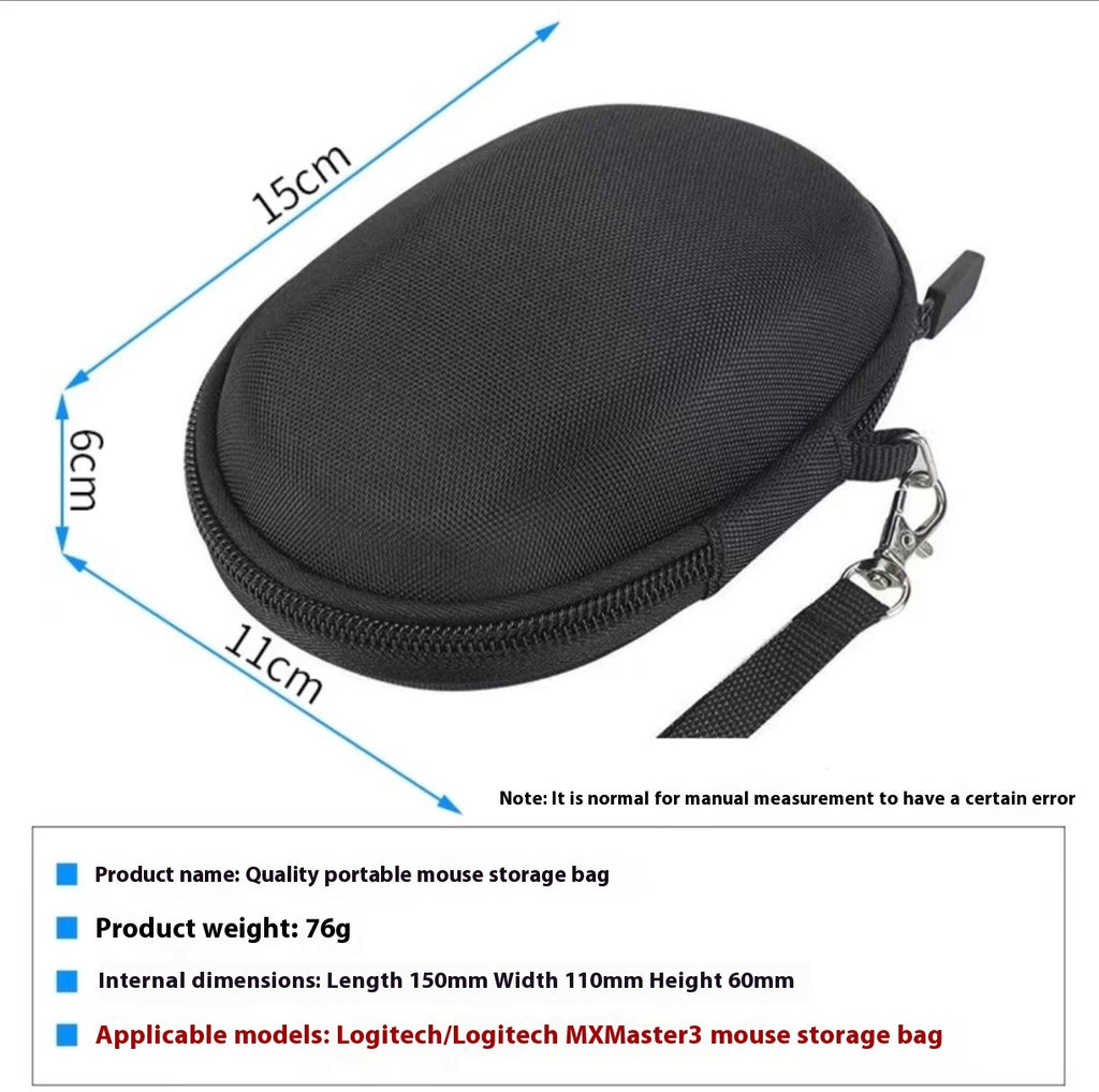 Étui de Rangement Gaming pour Souris Sans Fil - Protection EVA